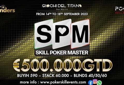 Tornei live by Poker Skill Events a settembre